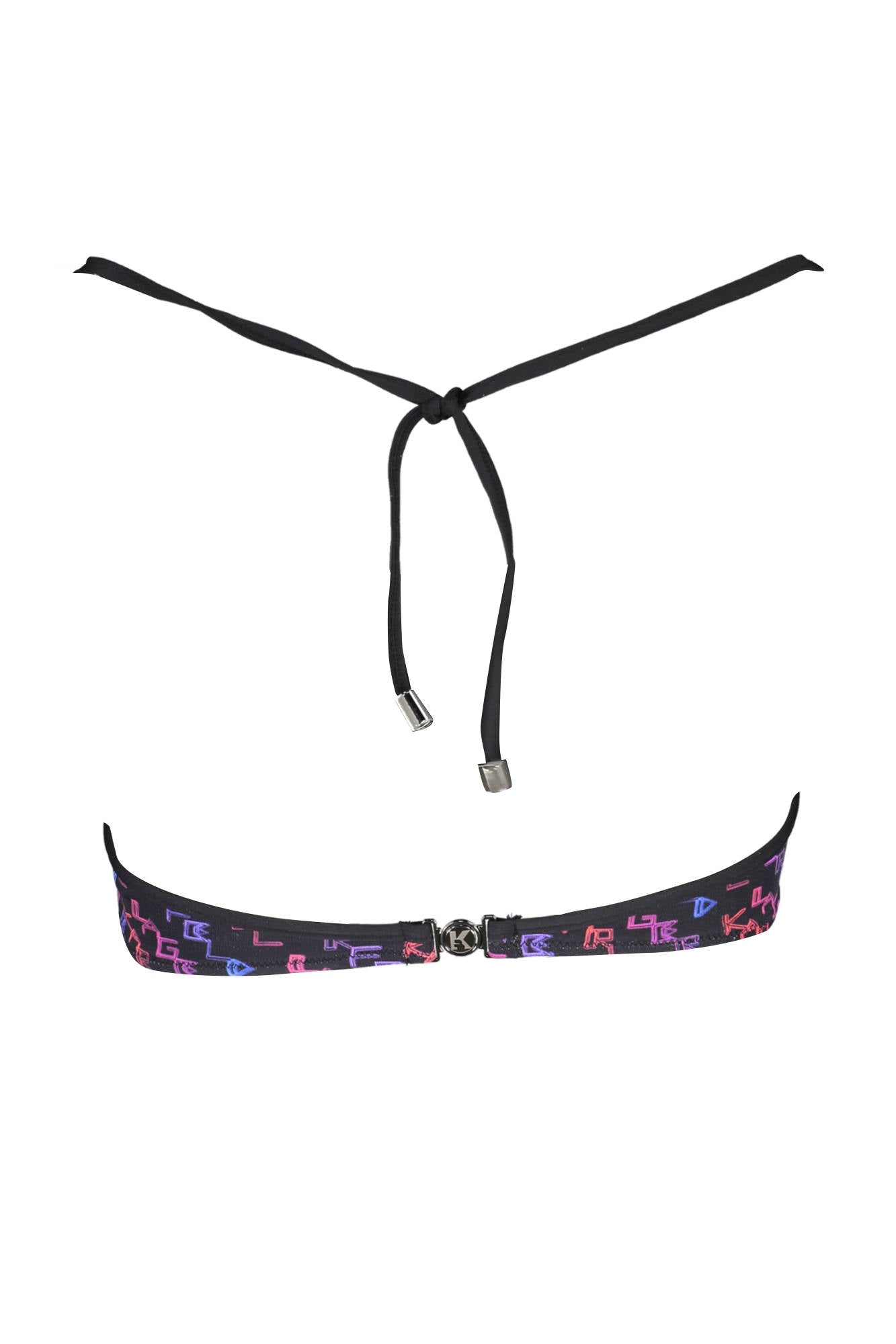 KARL LAGERFELD SWIMSUIT PARTS ABOVE WOMAN BLACK-1