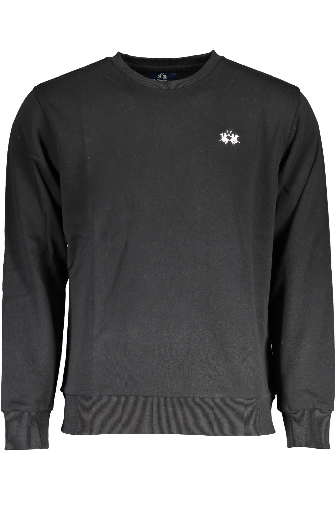 LA MARTINA SWEATSHIRT WITHOUT ZIP BLACK MAN-0
