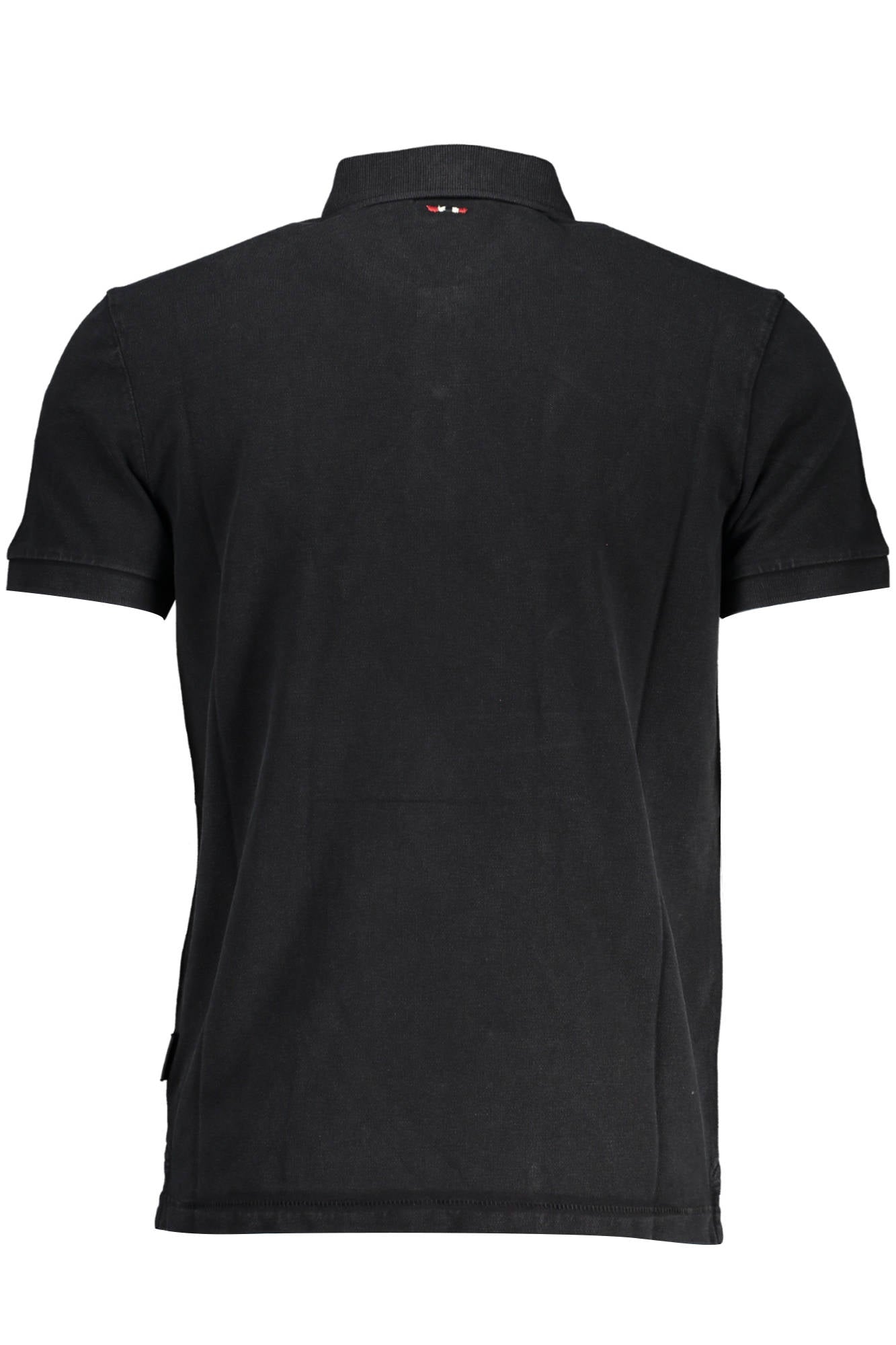 NAPAPIJRI POLO SHORT SLEEVE MEN BLACK-1