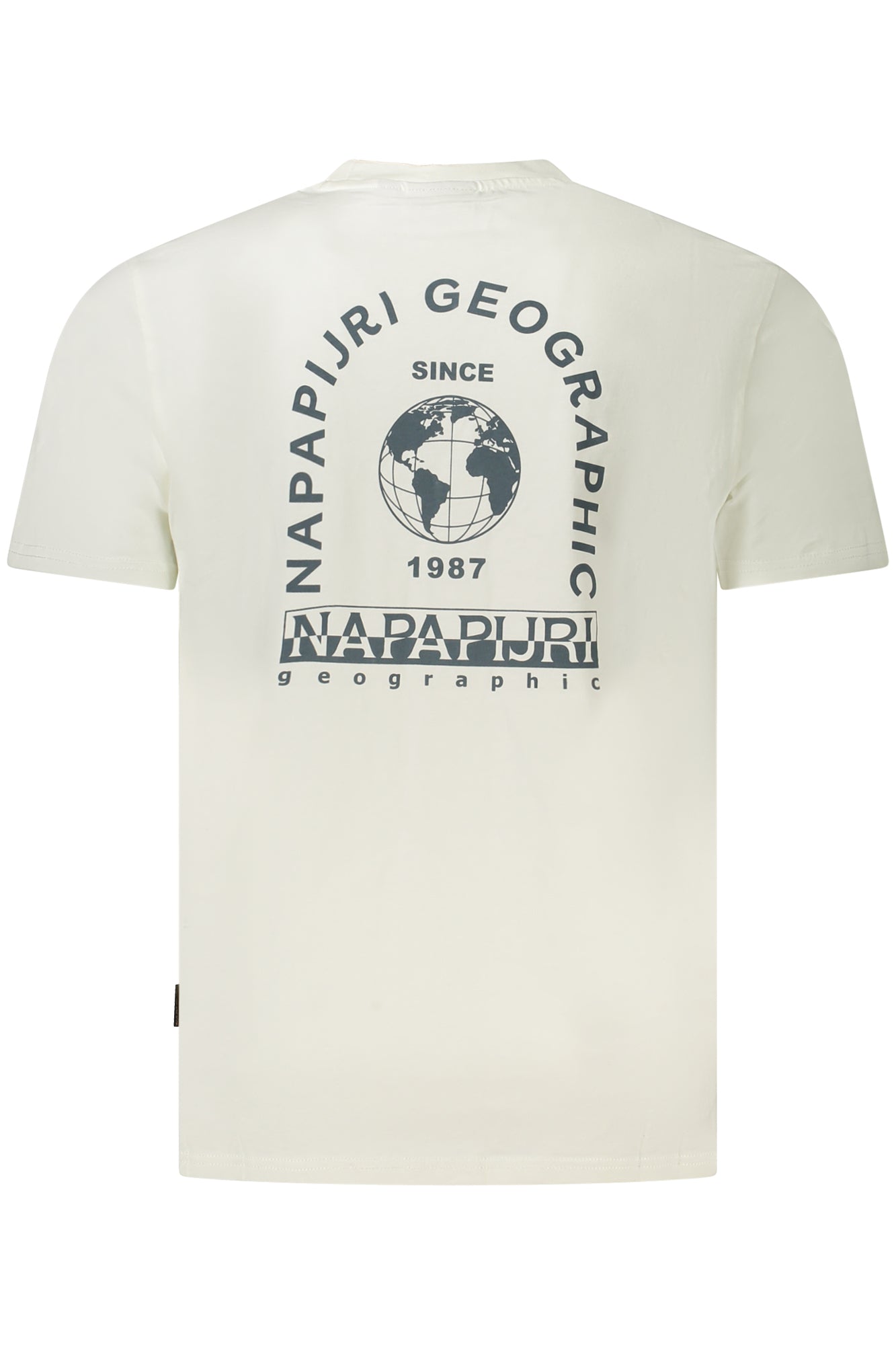 NAPAPIJRI SHORT SLEEVE T-SHIRT MEN WHITE-1