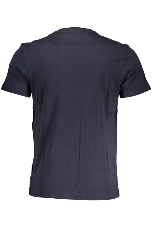 NAPAPIJRI SHORT SLEEVE T-SHIRT MEN BLUE-1