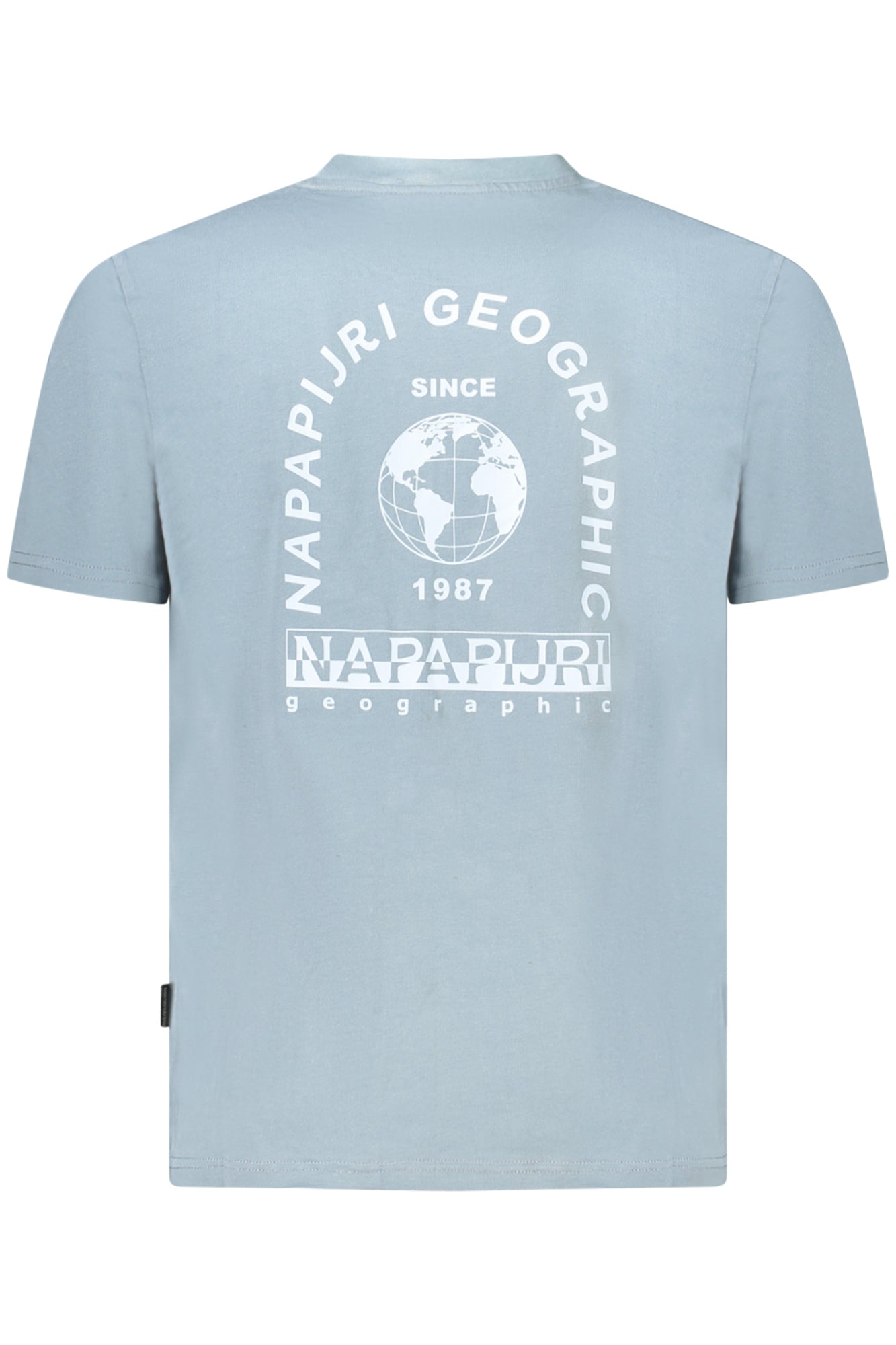 NAPAPIJRI SHORT SLEEVE T-SHIRT MEN GREY-1