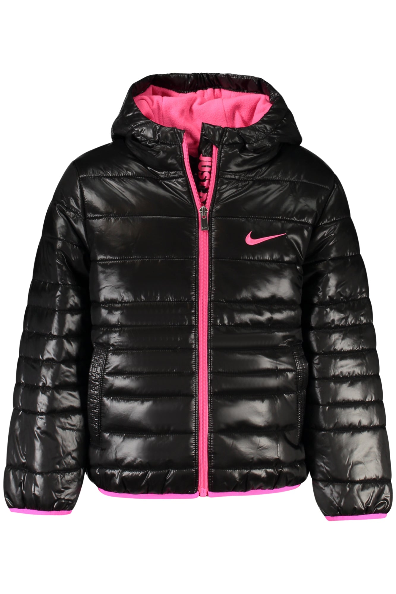 NIKE GIRLS' BLACK JACKET-0
