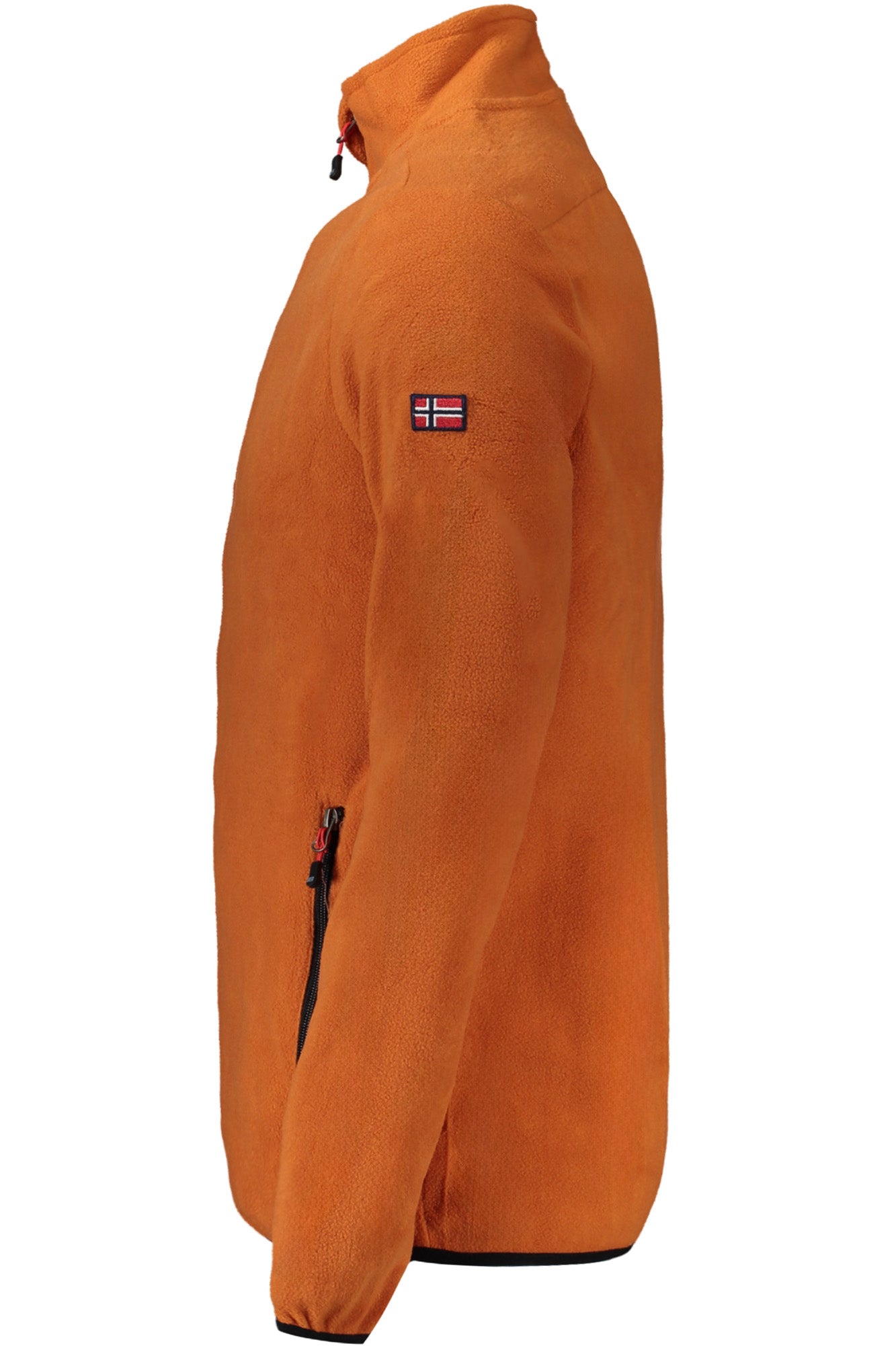 NORWAY 1963 MEN'S BROWN ZIP-UP SWEATSHIRT-2