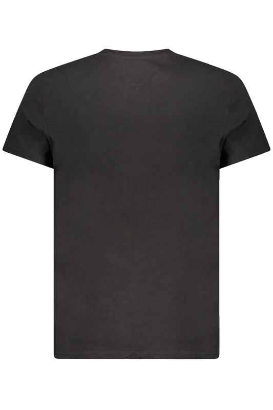 TOMMY HILFIGER SHORT SLEEVE T-SHIRT MEN BLACK-1