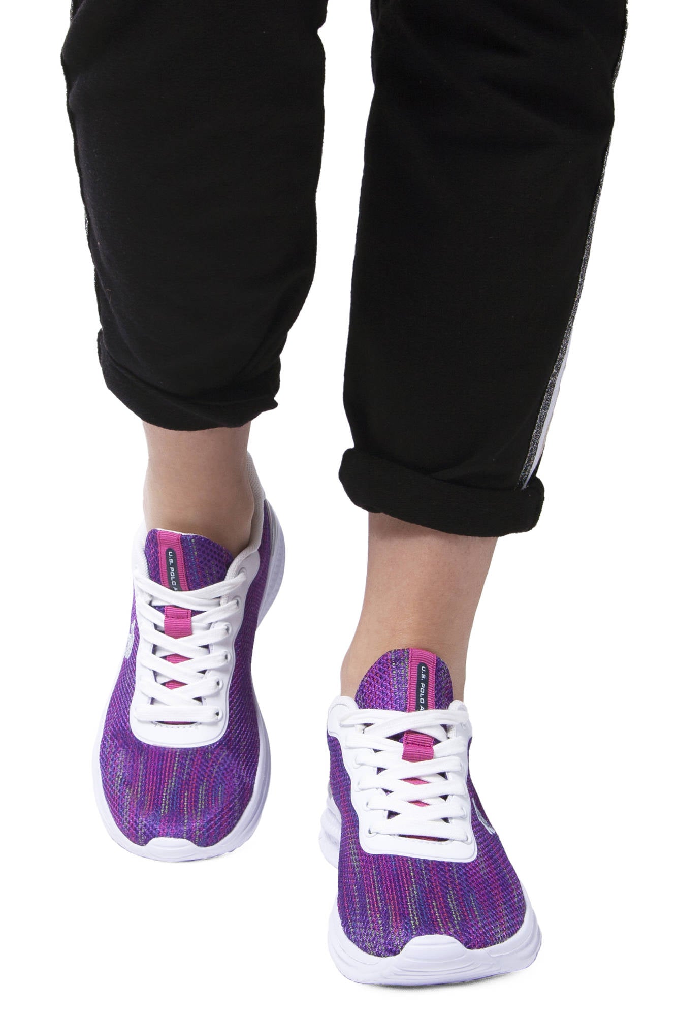 US POLO BEST PRICE PURPLE WOMEN'S SPORT SHOES-2