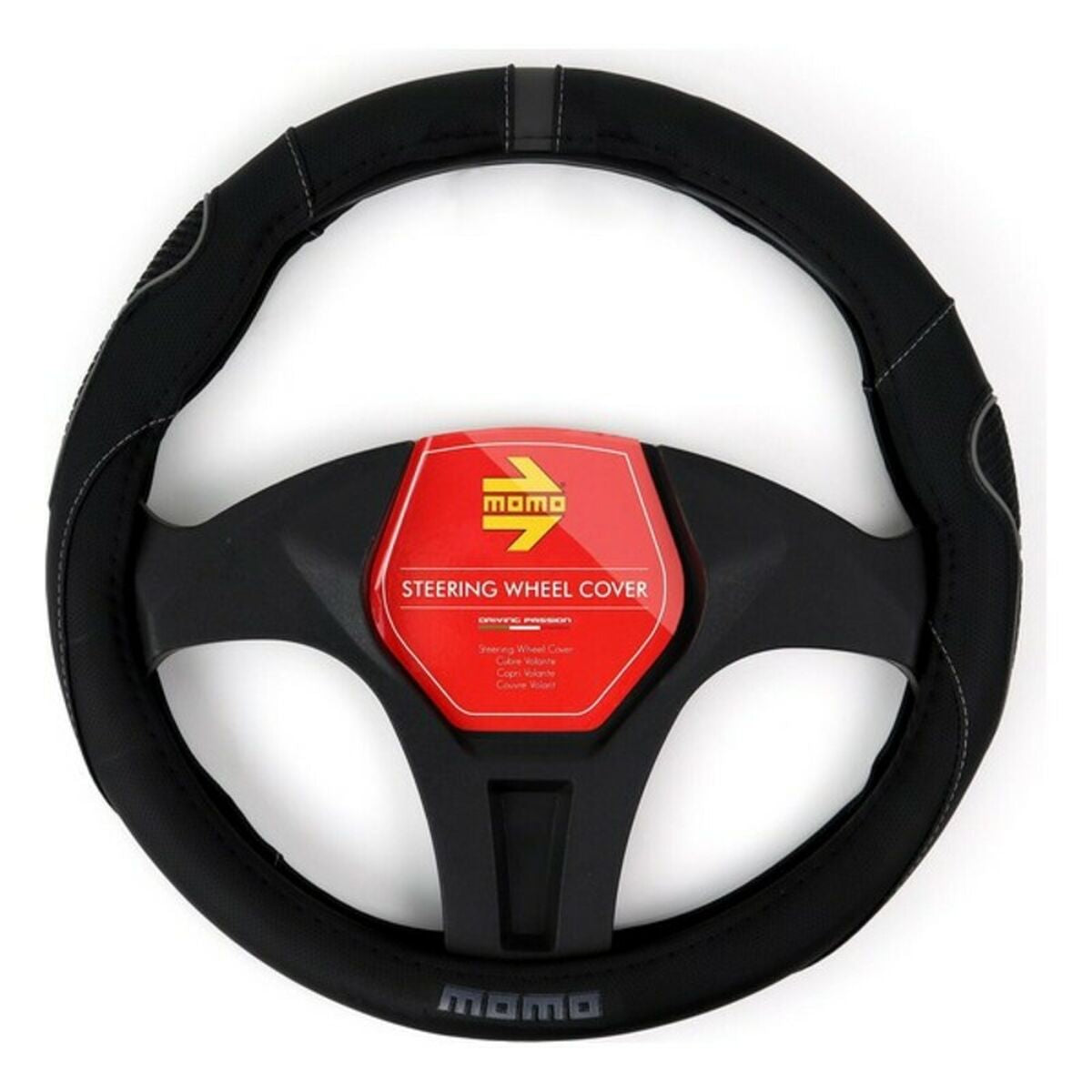 Steering Wheel Cover MOMO SWC014BG Black-1