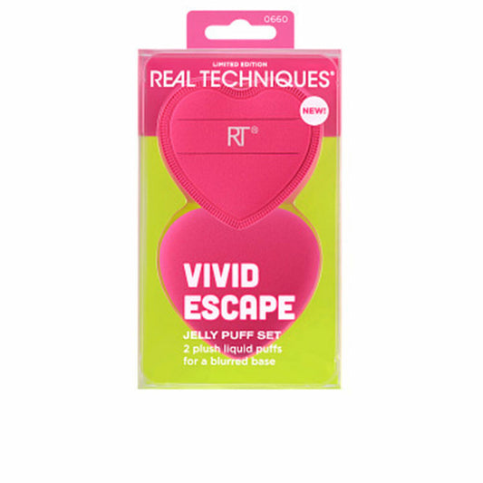 Make-up Sponge Real Techniques VIVID ESCAPE 2 Pieces-0