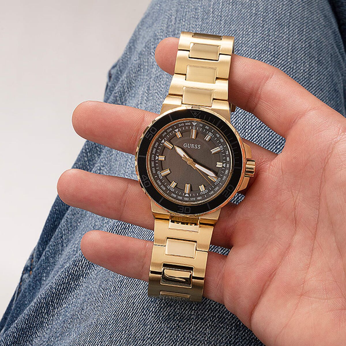 Men's Watch Guess (Ø 44 mm)-3