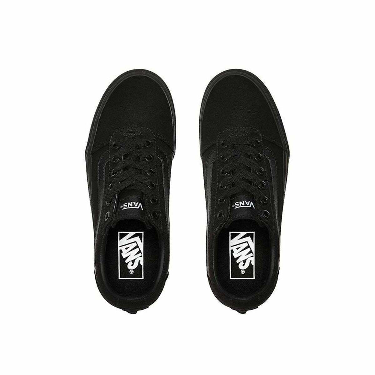 Women's casual trainers Vans Ward Platform Black-3
