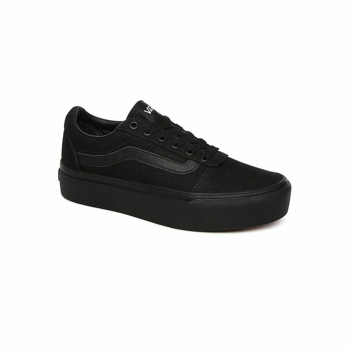 Women's casual trainers Vans Ward Platform Black-2