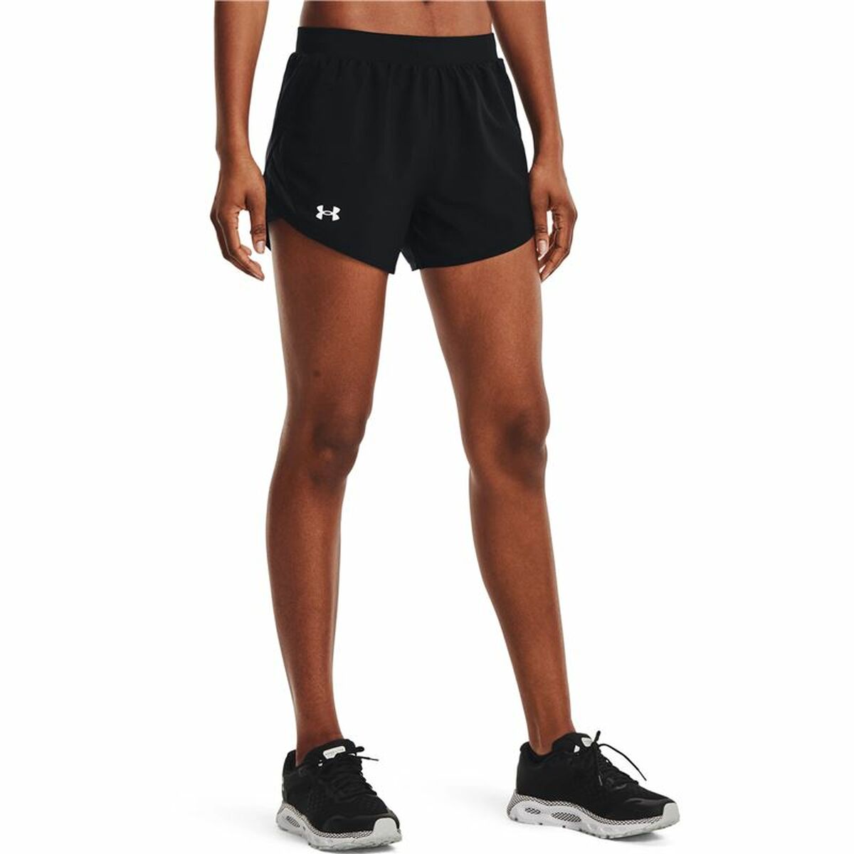 Sports Shorts for Women Under Armour Fly-By 2.0 Black-7