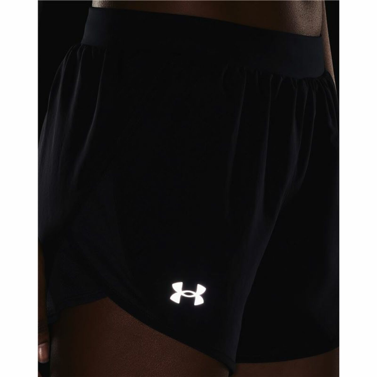 Sports Shorts for Women Under Armour Fly-By 2.0 Black-5