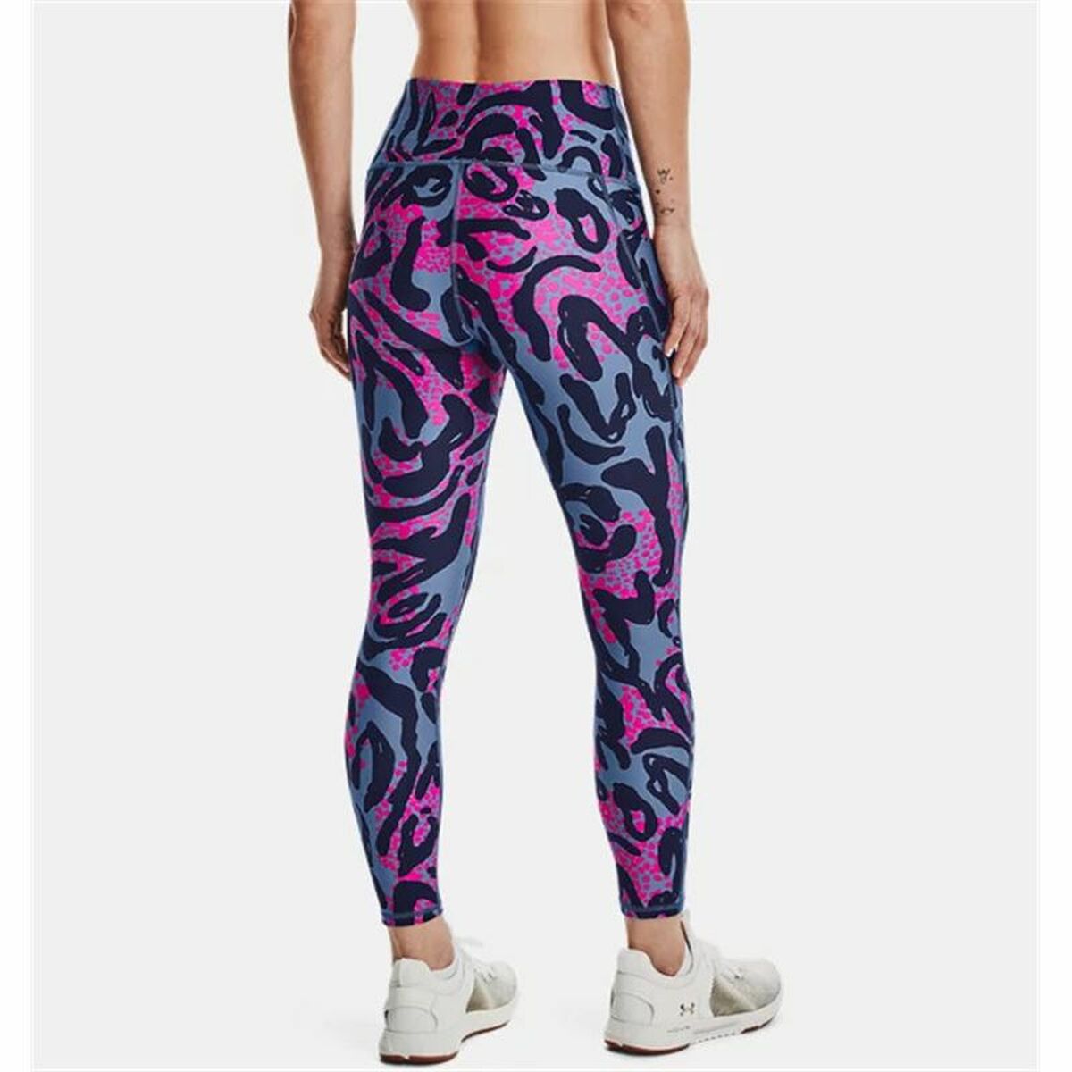 Sport leggings for Women Under Armour HeatGear Blue-5