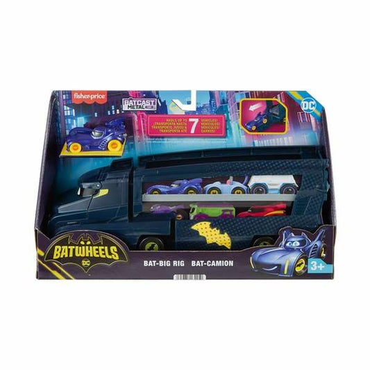 Vehicle Carrier Truck Fisher-Price Batwheels Big Big Bam noir-0