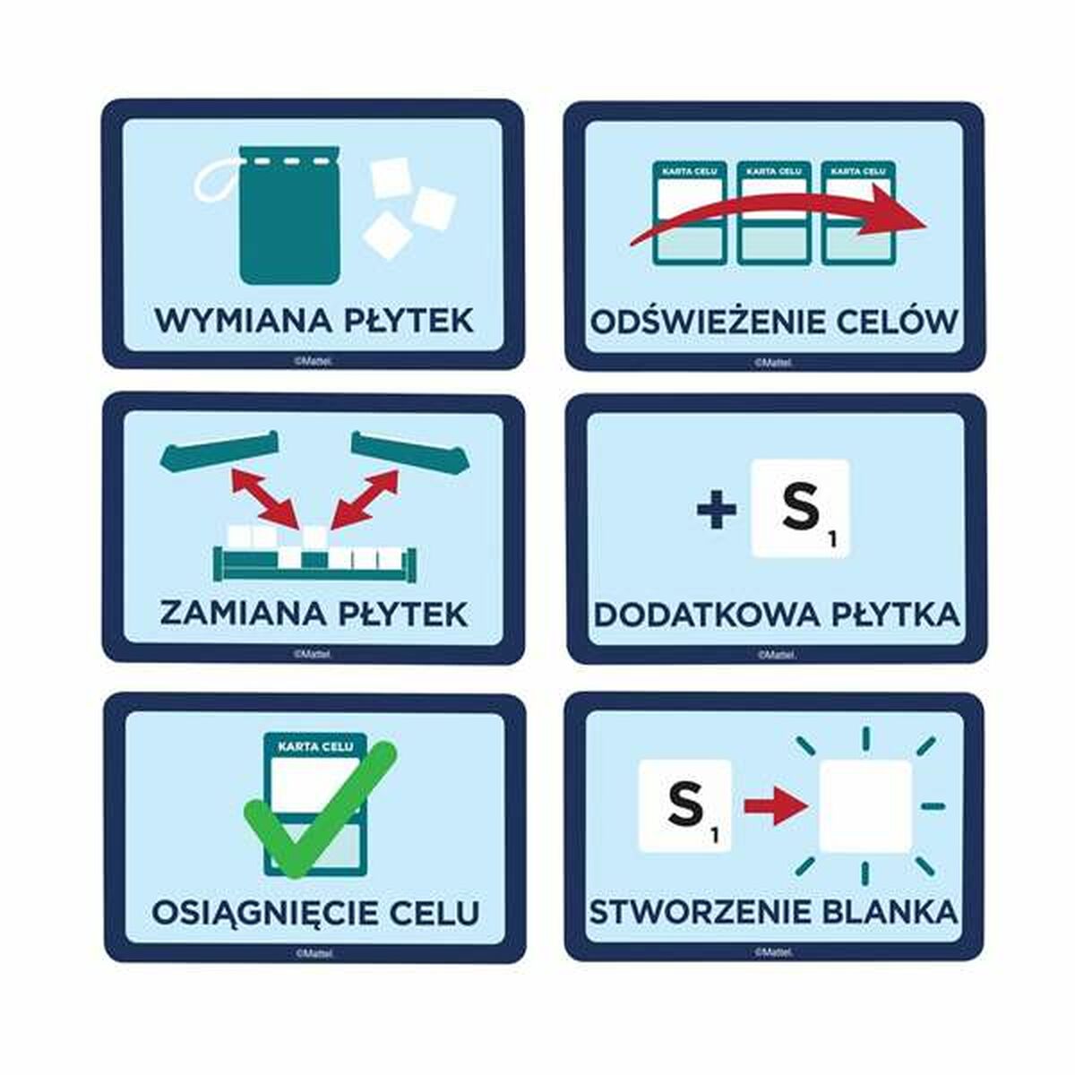 Board game Mattel Scrabble ES-1