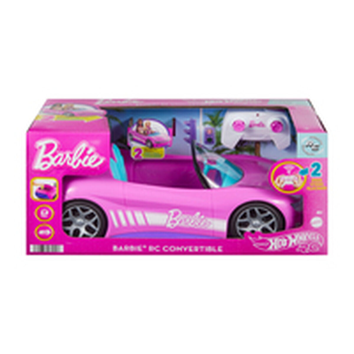 Doll Hot Wheels Multicolour Pink-11