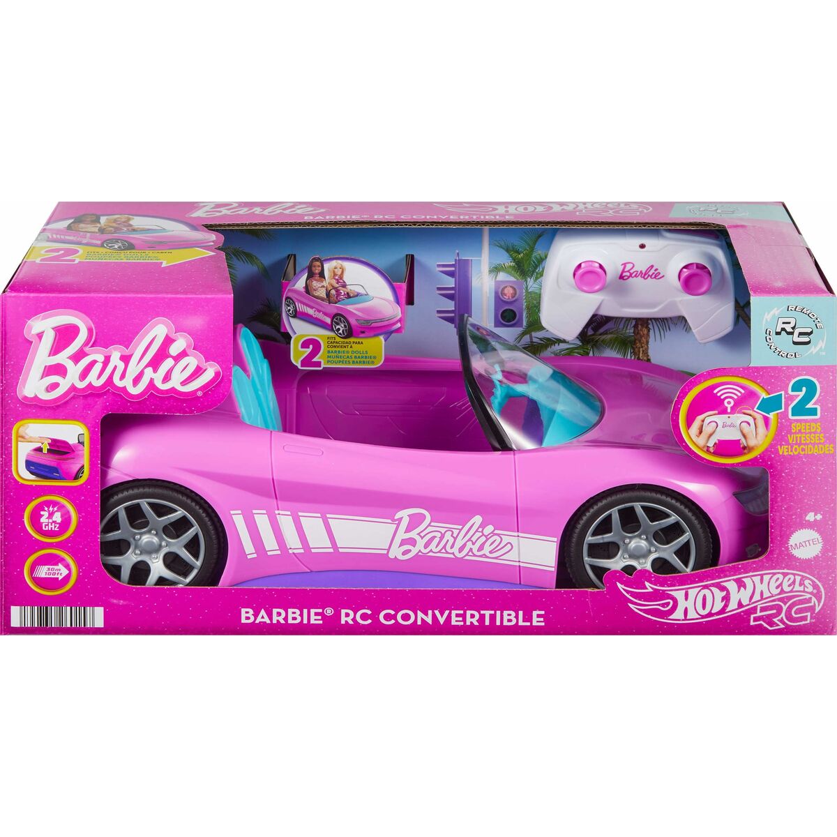 Doll Hot Wheels Multicolour Pink-6