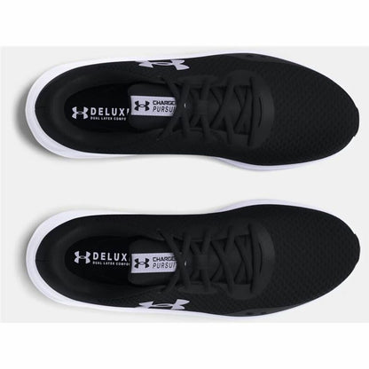 Sports Trainers for Women Under Armour Charged Pursuit 3 Black-4