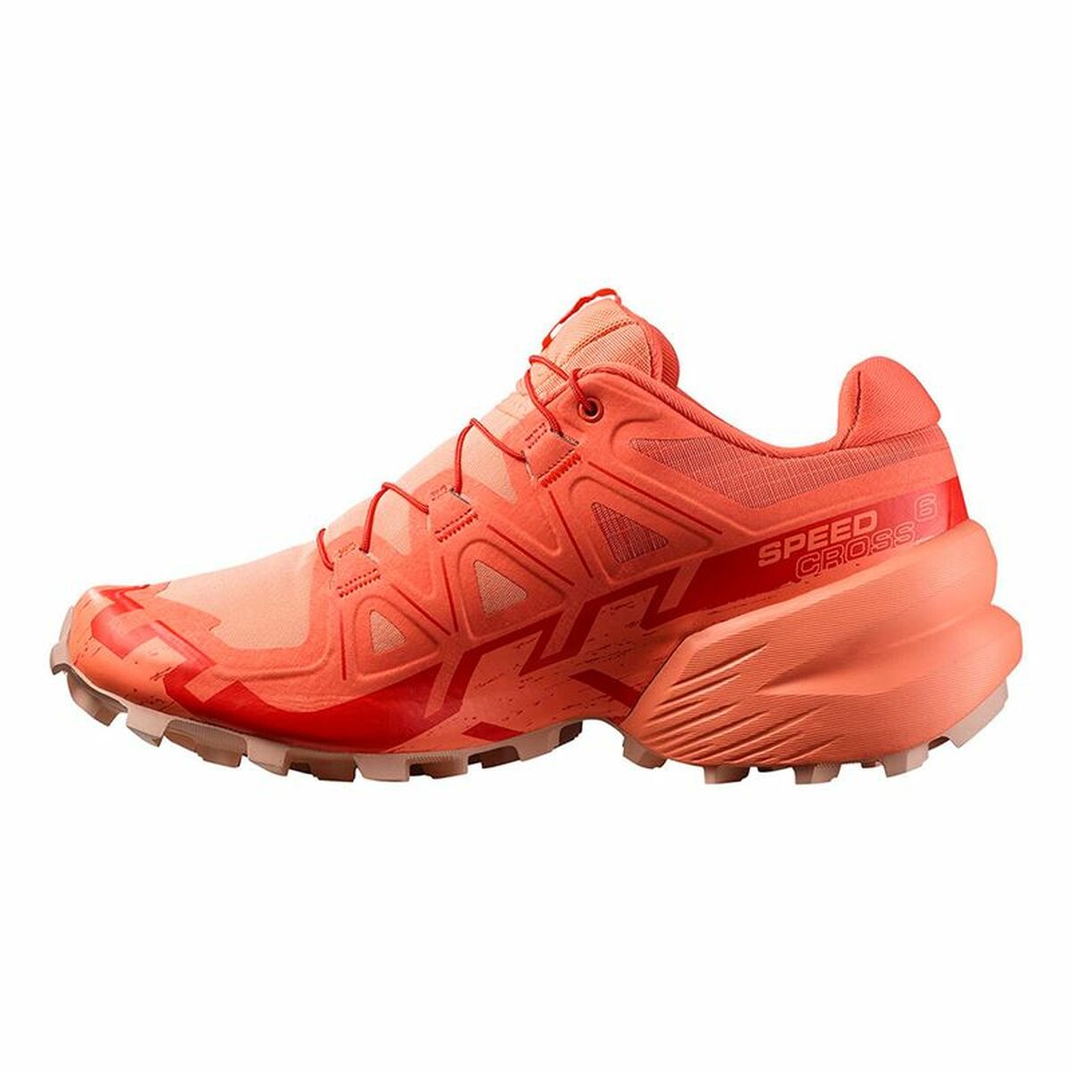 Running Shoes for Adults Salomon Speedcross 6 Orange-4