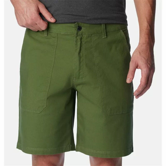 Adult's Tracksuit Bottoms Columbia Green Men-0