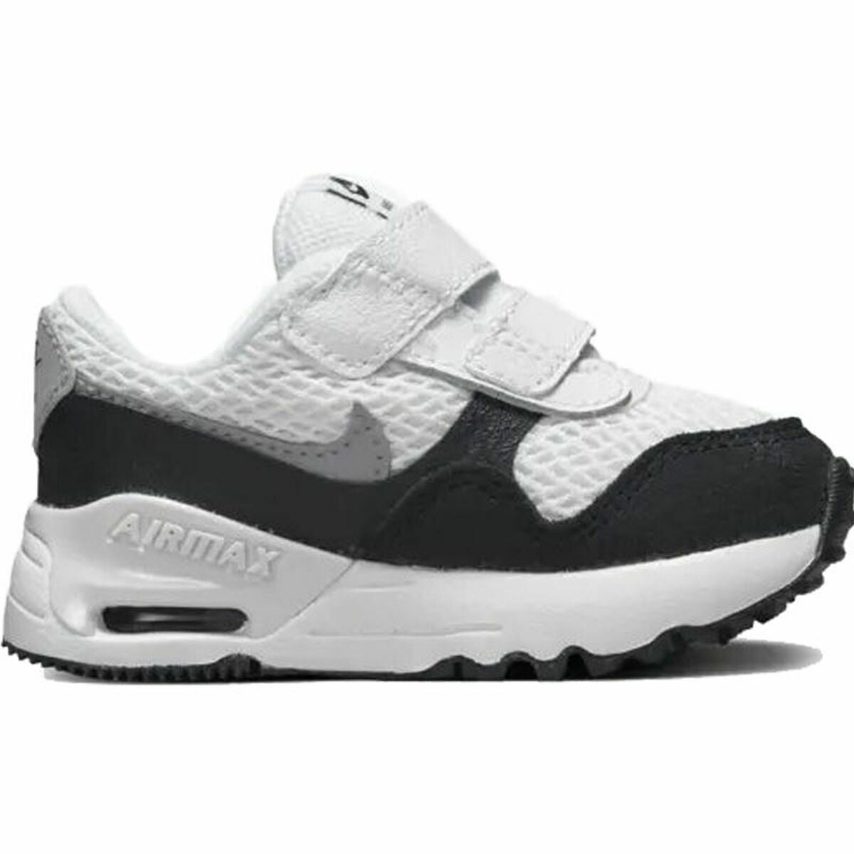 Baby's Sports Shoes Nike Air Max Systm Black White-0