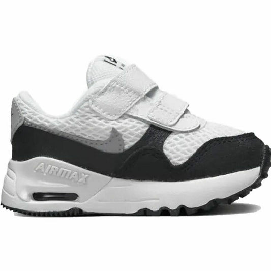 Baby's Sports Shoes Nike Air Max Systm Black White-0