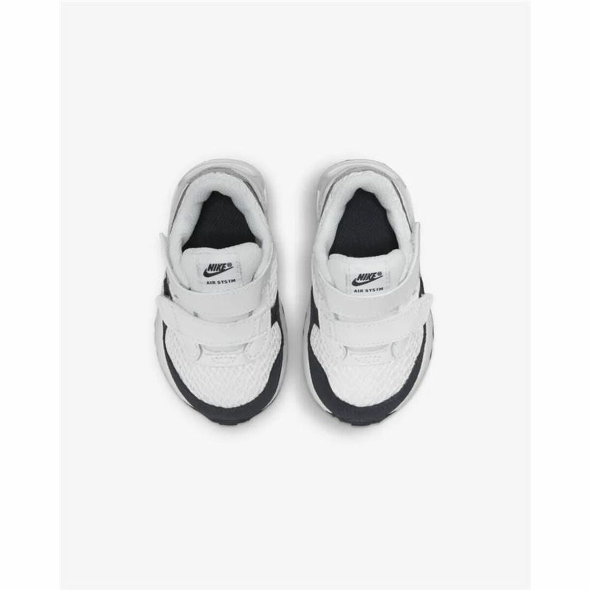 Baby's Sports Shoes Nike Air Max Systm Black White-6