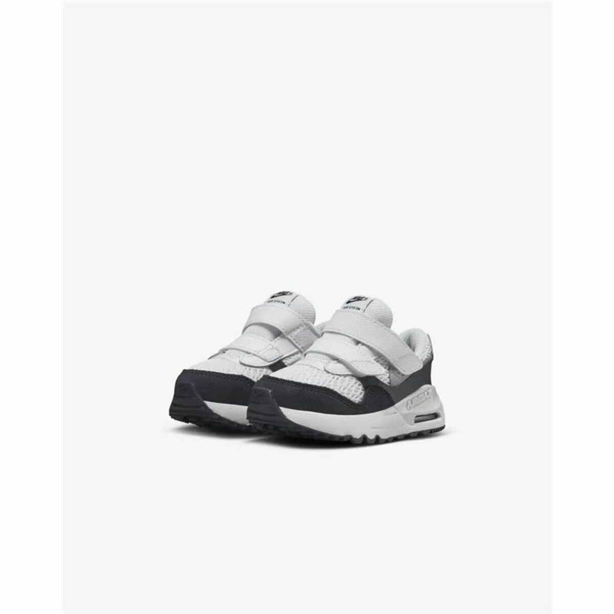 Baby's Sports Shoes Nike Air Max Systm Black White-5