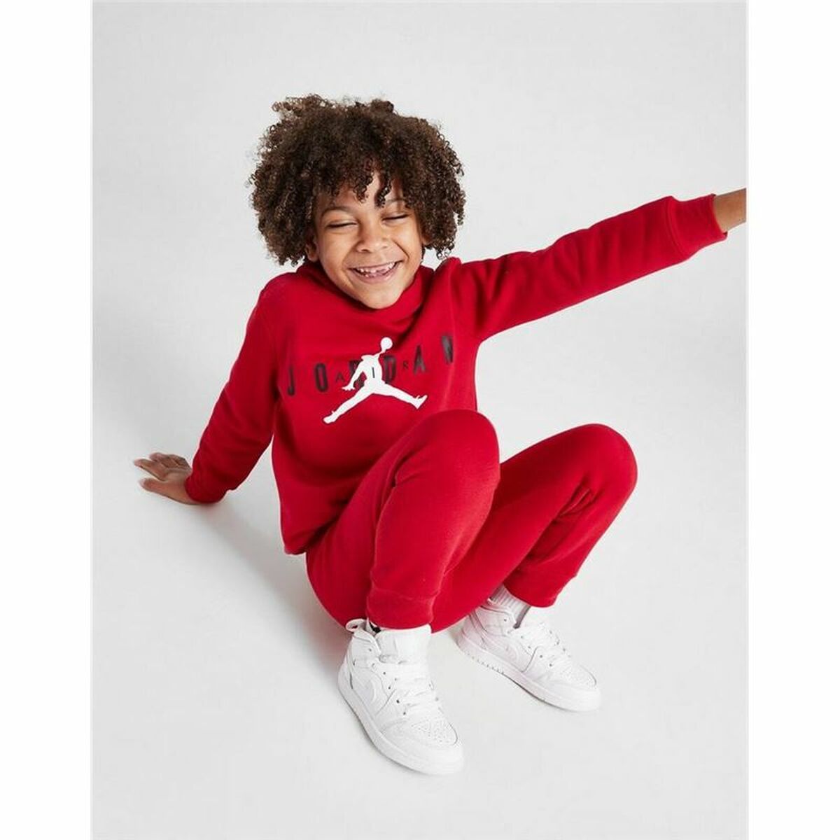 Children's Sports Outfit Jordan Sustainable Red 2 Pieces-4