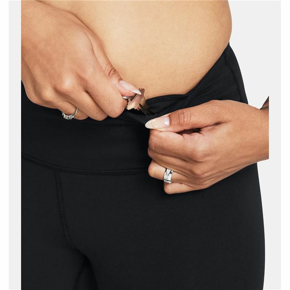 Sport leggings for Women Under Armour Campus 7in Black-3