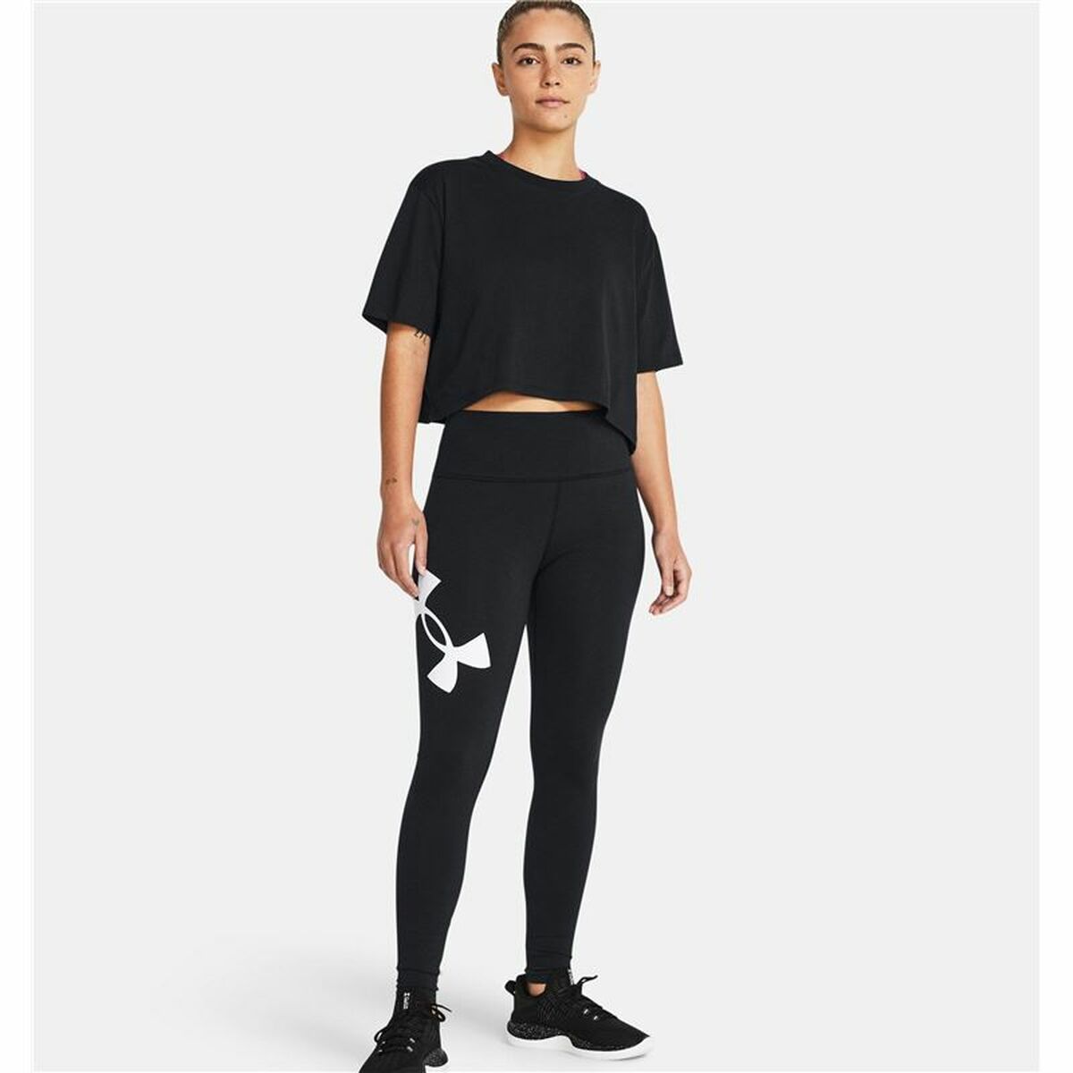 Sport leggings for Women Under Armour Campus Black-3