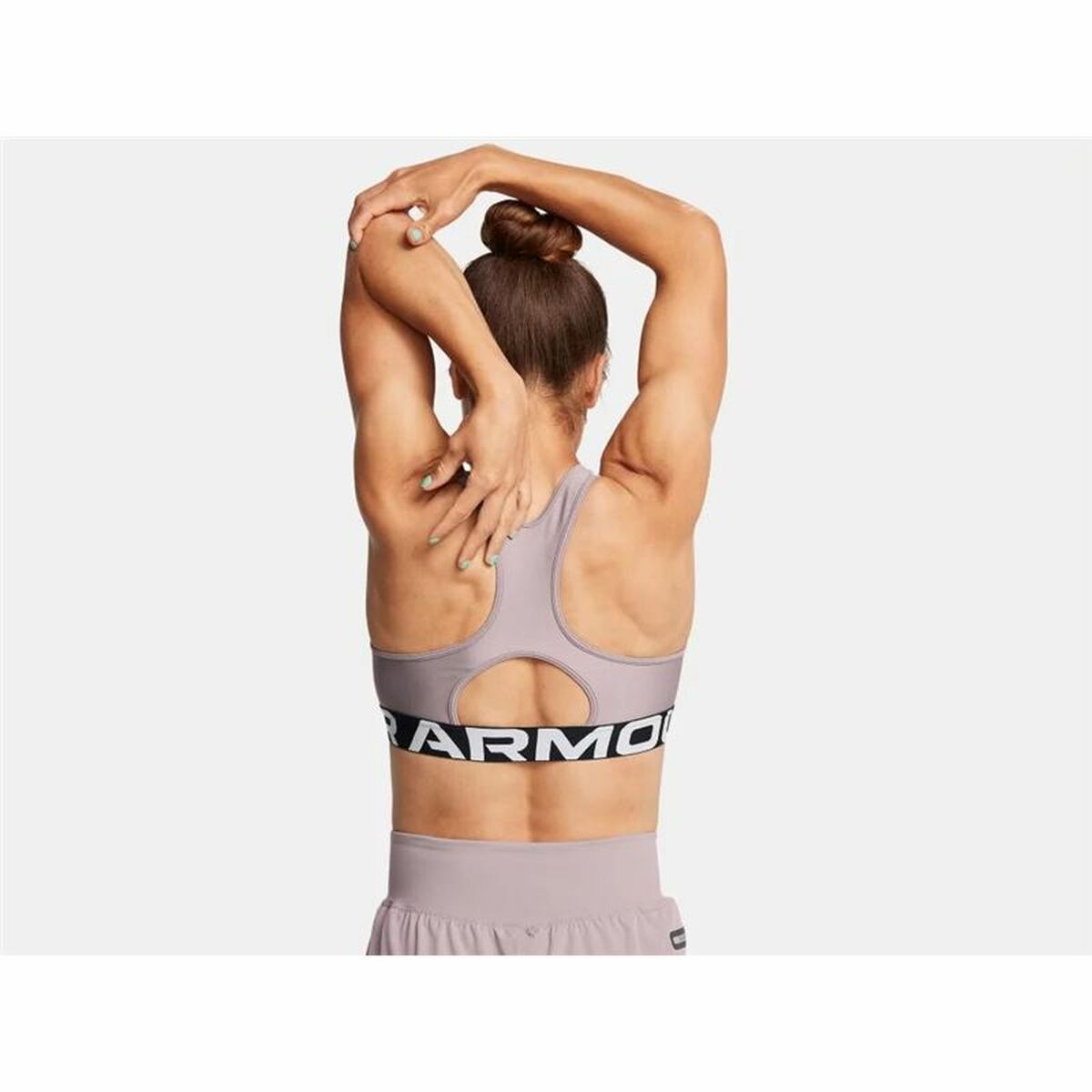 Sports Bra Under Armour Fitness Grey-3