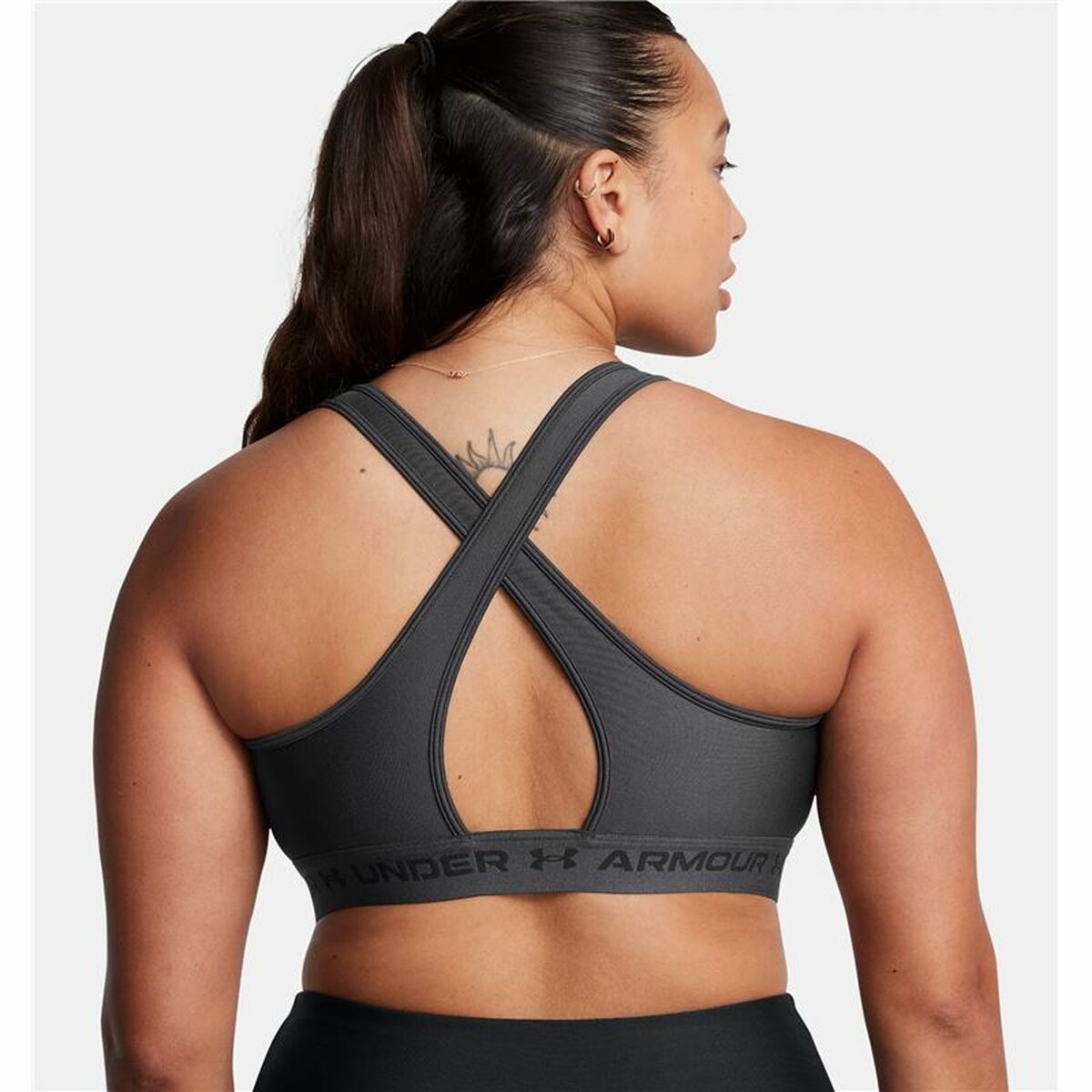 Sports Bra Under Armour Fitness Dark grey-2