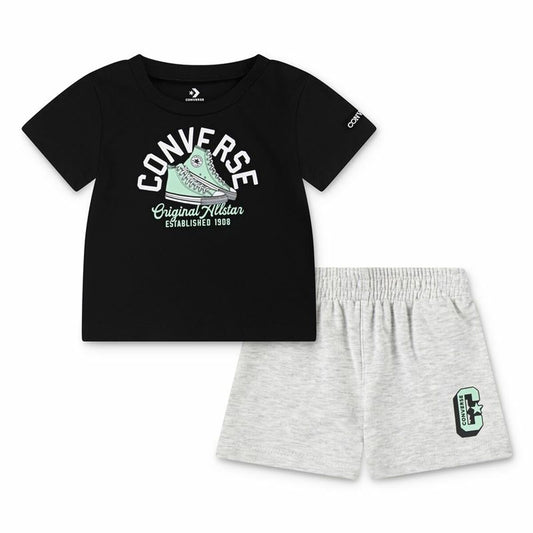 Sports Outfit for Baby Converse Cnvb Retro Remix Black-0