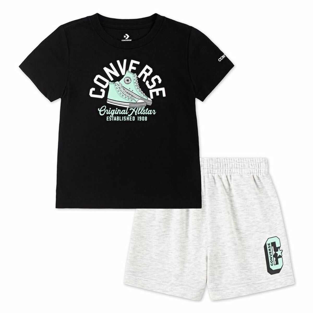 Children's Sports Outfit Converse Cnvb Retro Remix Black-0