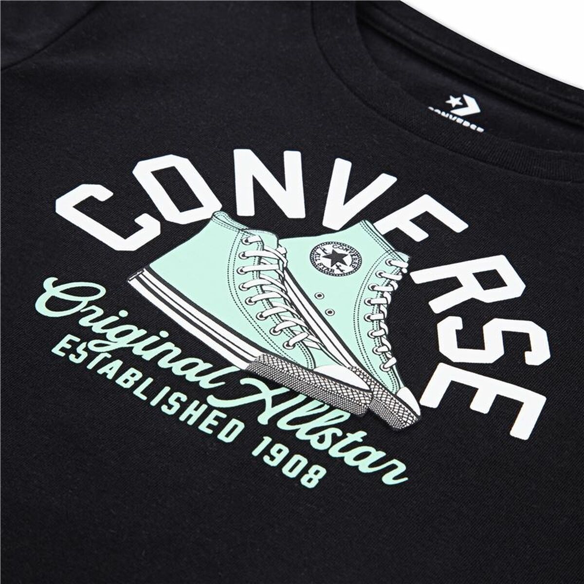 Children's Sports Outfit Converse Cnvb Retro Remix Black-4