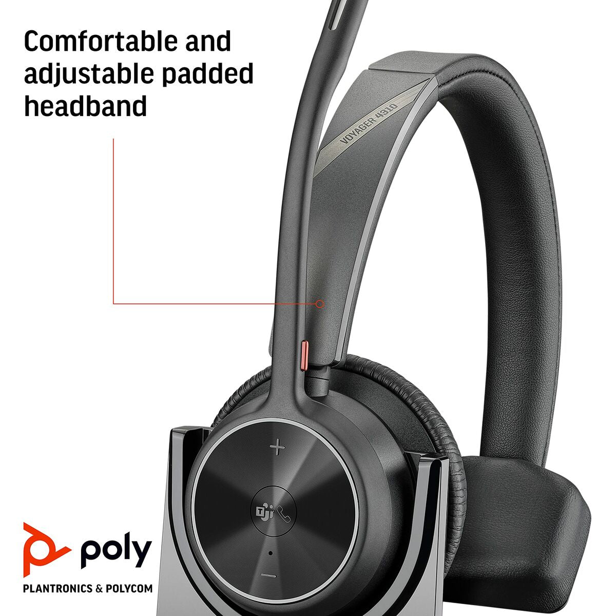 Headphones Poly 77Y97AA Black-4