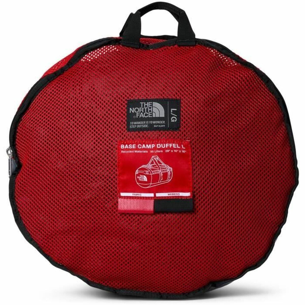 Gym Bag The North Face Base Camp Duffel Black-1
