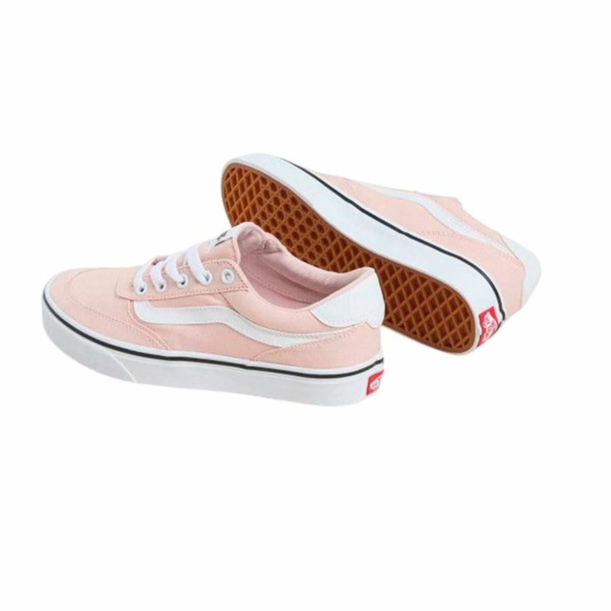 Sports Trainers for Women Vans Brooklyn Ls Cnvs Lbwrs Pink-3