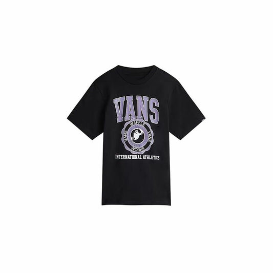 Child's Short Sleeve T-Shirt Vans Inter V Ss Black-0