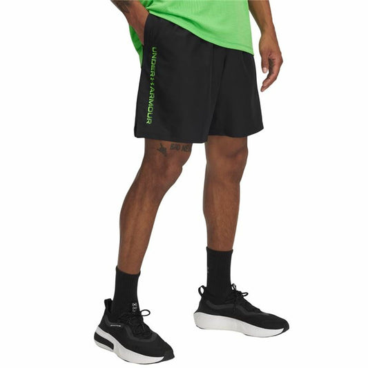 Men's Sports Shorts Under Armour Tech Black Fitness-0
