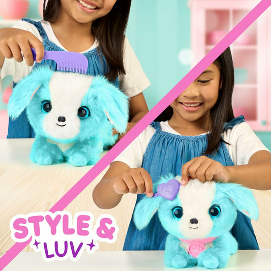 Fluffy toy Moose Toys Blue Plastic-10