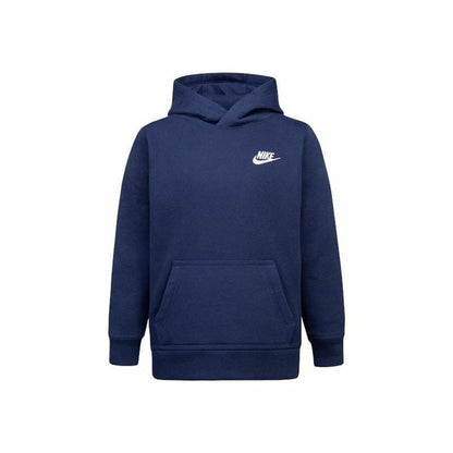 Children’s Hoodie Nike Club Fleece Blue Navy Blue-0