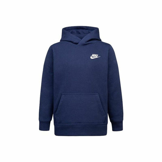 Children’s Hoodie Nike Club Fleece Blue Navy Blue-0