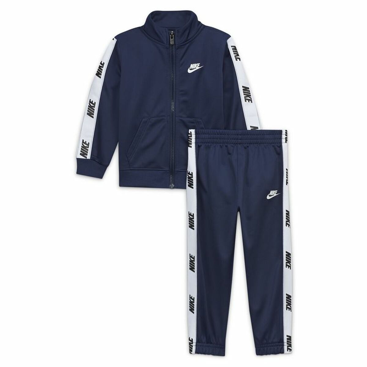 Children's Sports Outfit Nike 66G796-U90 Navy Blue-0