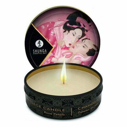 Massage Candle Shunga Rose Petals 30 ml-0