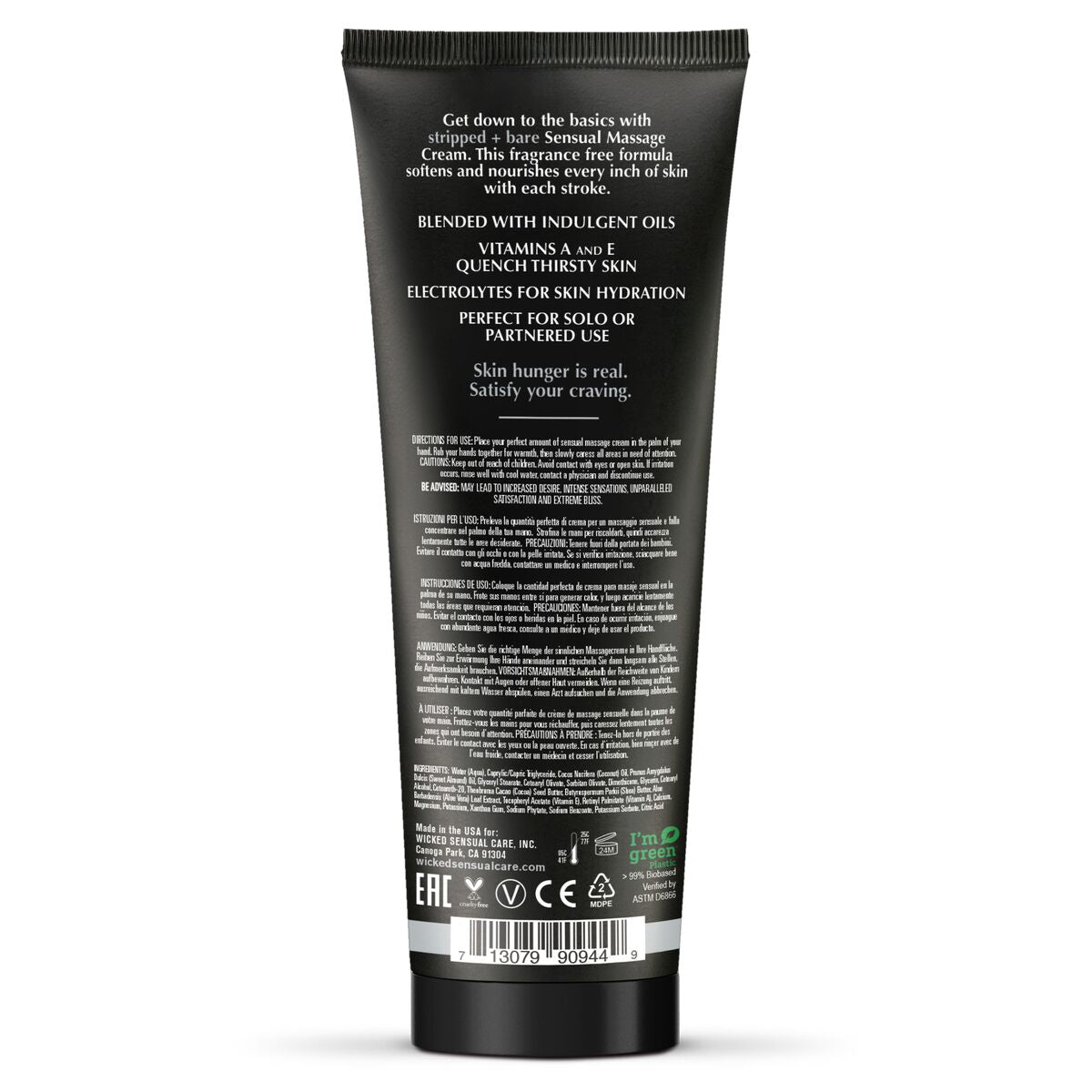 Massage Cream Wicked Sensual Care 120 ml-1