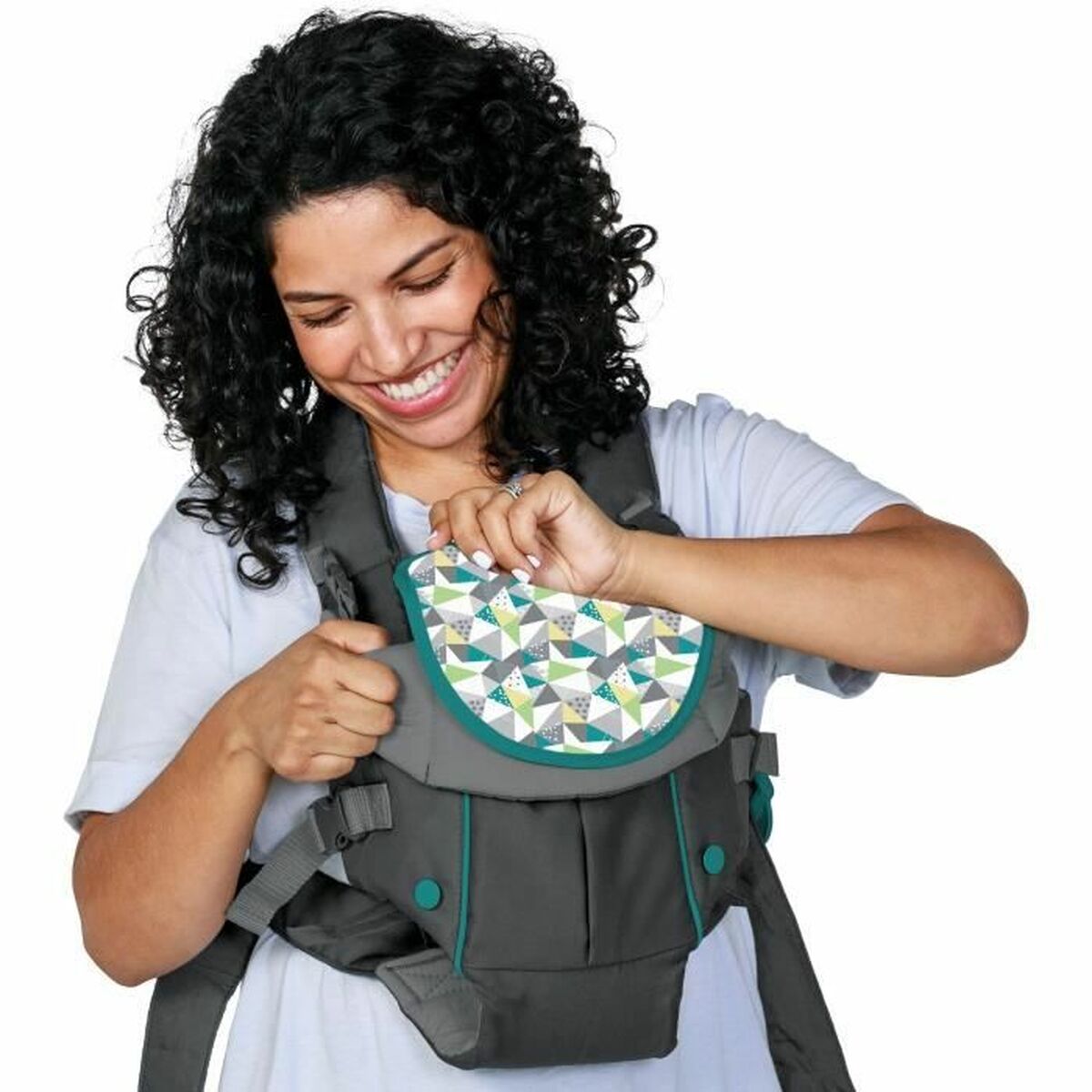 Baby Carrier Backpack Infantino Grey + 0 Years-5