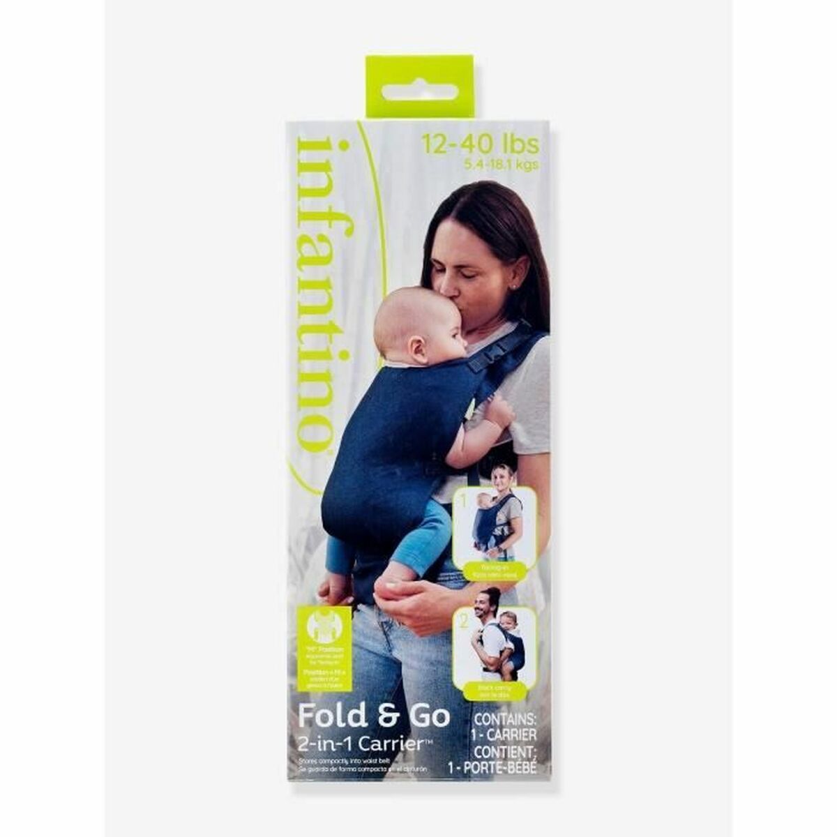 Baby Carrier Backpack Infantino + 0 Months-1